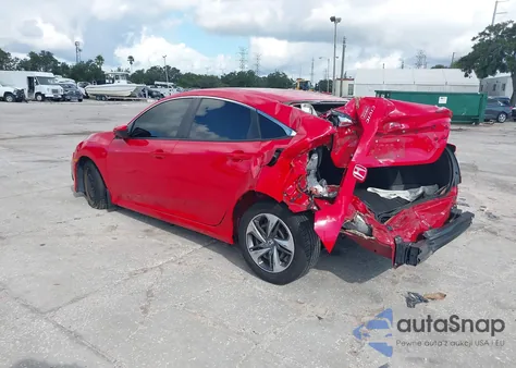 2019 Honda Civic Lx z USA, uszkodzony, nr VIN 2HGFC2F64KH512983